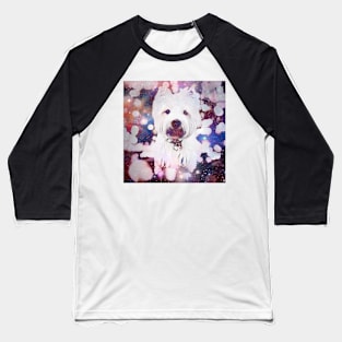 Galaxy dog Baseball T-Shirt